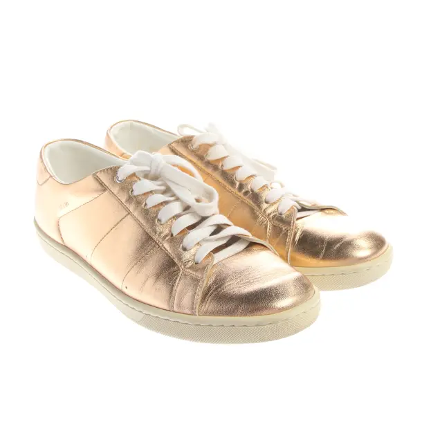 Sneaker, in Gold, Saint Laurent