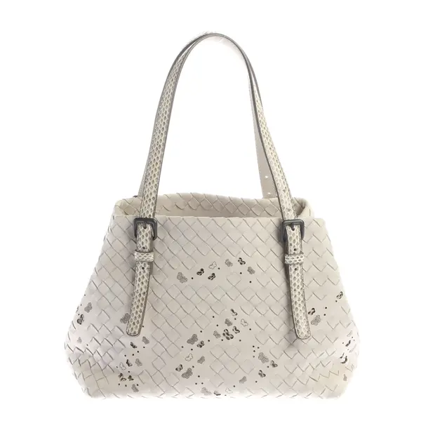 Handtasche, in Beige, Leder, Bottega Veneta