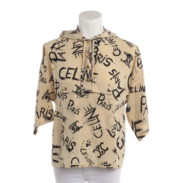 Camicia, in Nero, Viscosa, Céline