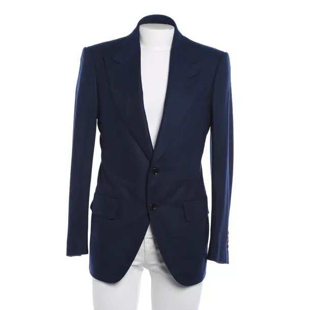 Blazer, in Navy, Wool, Tom Ford