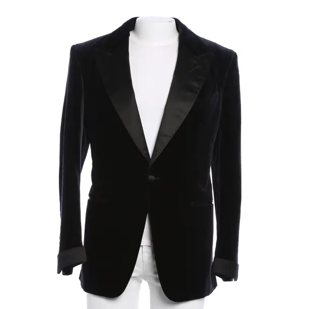 Blazer, in Black, Cotton, Tom Ford