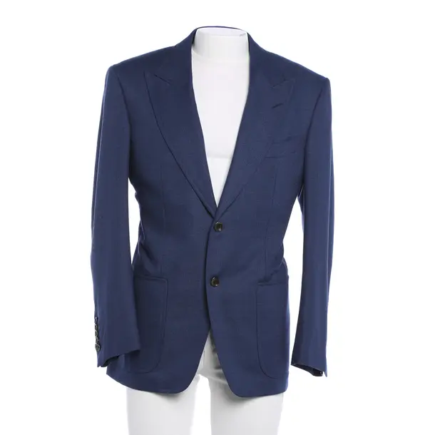 Blazer, in Blue, Wool, Tom Ford
