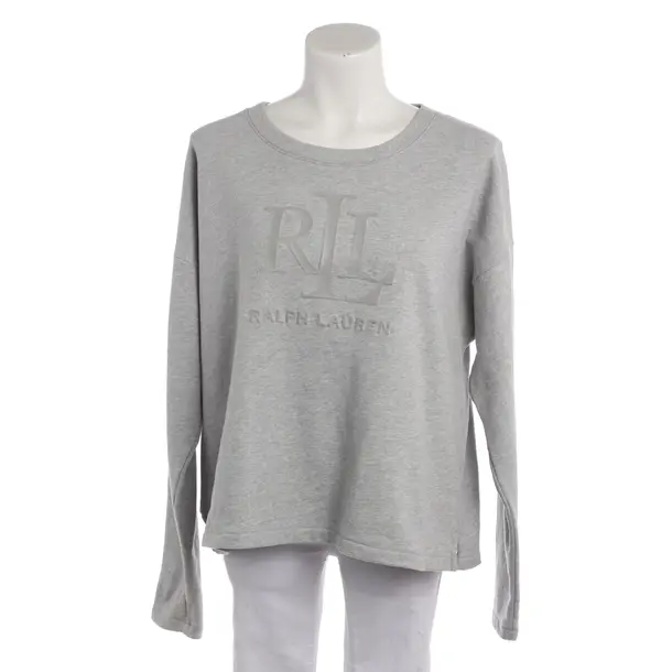 Felpa, in Grigio, Cotone, Ralph Lauren Etichetta Nera