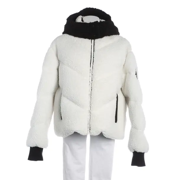 Winter Jacket, in White, Polyester, Moose Knuckles
