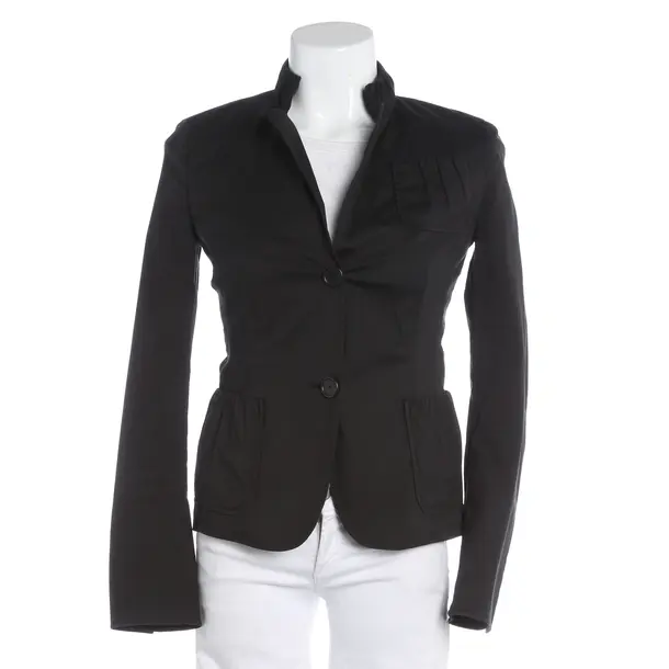 Blazer, in Schwarz, Baumwolle, Akris