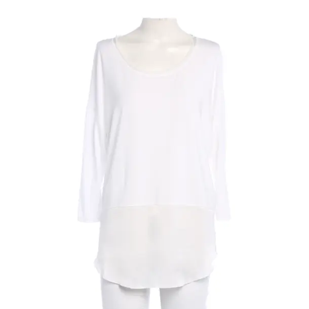 Longsleeve, in Weiß, Modal, FFC