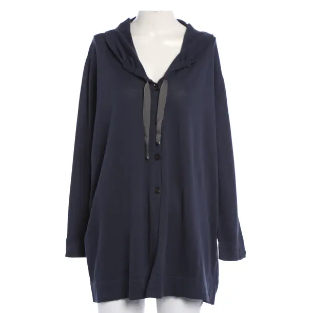 Cardigan, in Blue, Cotton, Fabiana Filippi