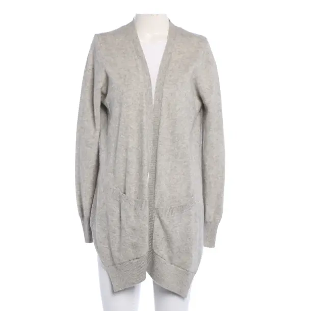 Strickjacke, in Grau, Wolle, Allude