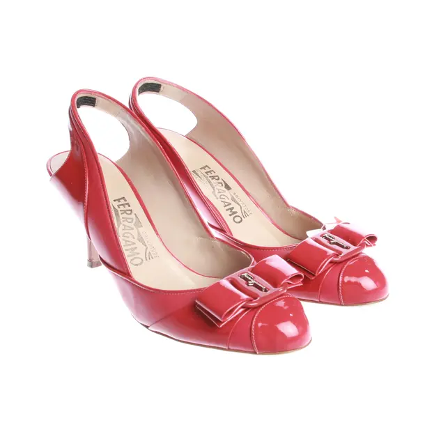 Slingbacks, in Rot, Salvatore Ferragamo