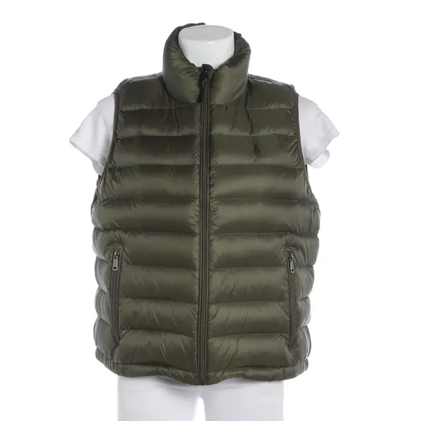 Vest, in Olive Green, Polyamide, Polo Ralph Lauren