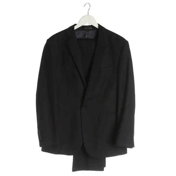 Suit, in Black, Wool, Paul Smith