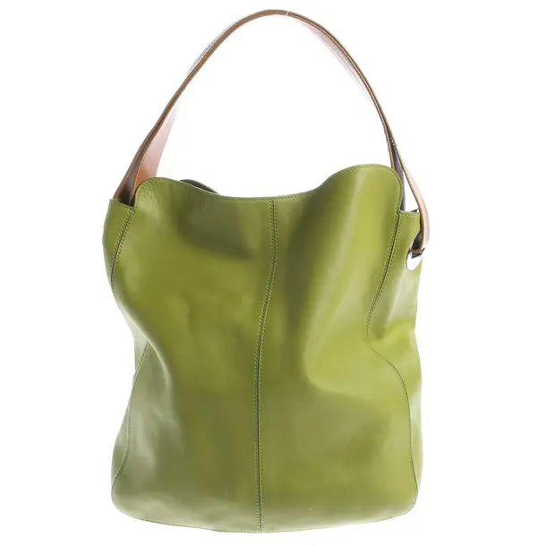 Shoulder Bag, in Green, Leather, Tod´s