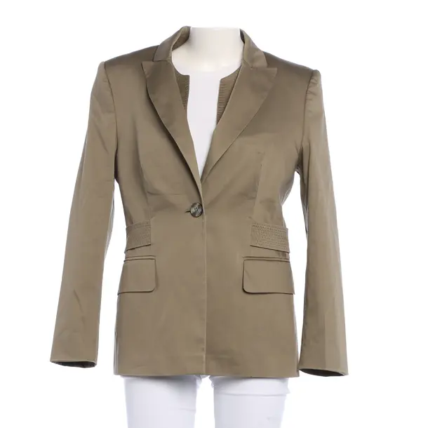 Blazer, in Olivgrün, Baumwolle, Escada