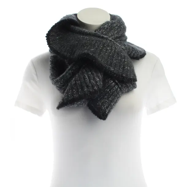 Scarf, in Gray, Wool, Roeckl