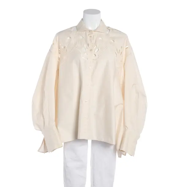 Bluse, in Beige, Baumwolle, Mes Demoiselles