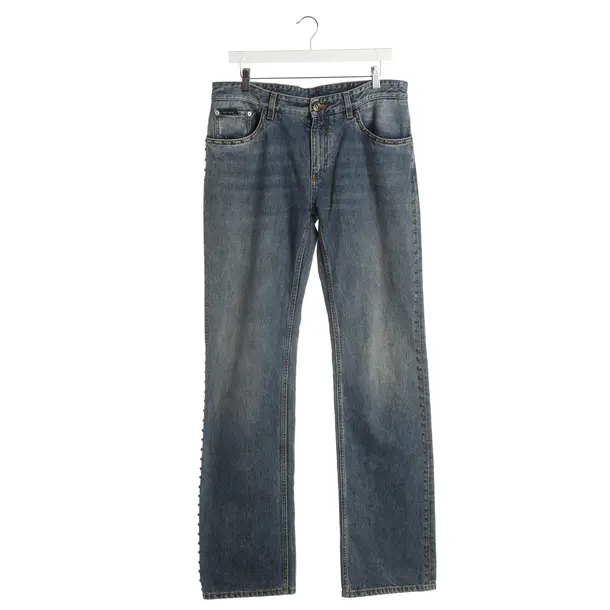 Jeans Straight Fit, in Blau, Baumwolle, Etro