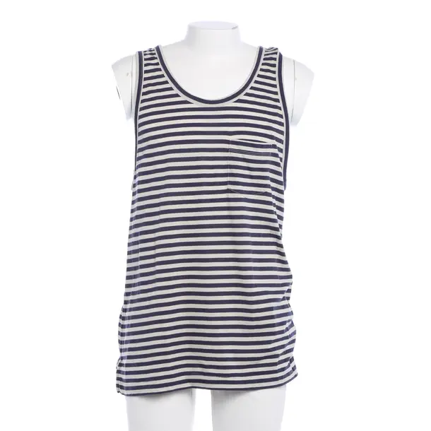 T-Shirt, in Navy, Baumwolle, Acne Studios