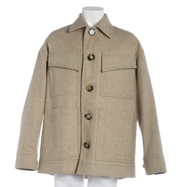 Übergangsjacke, in Beige, Wolle, Bottega Veneta
