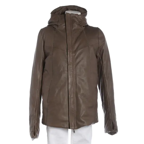 Giacca in pelle, in Marrone, Pelle, 10Sei0Otto