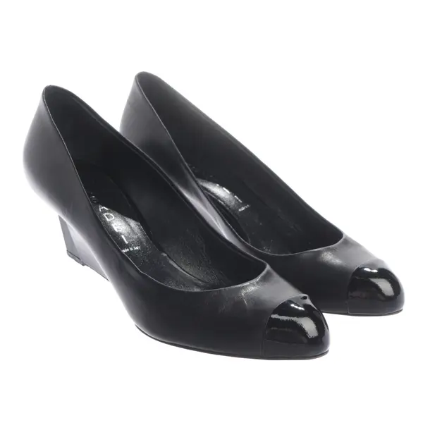 Wedges, in Schwarz, Casadei