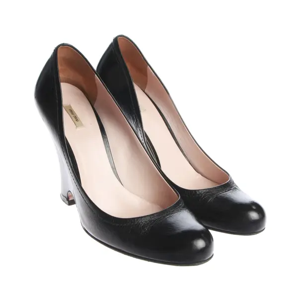 Wedges, in Black, Miu Miu