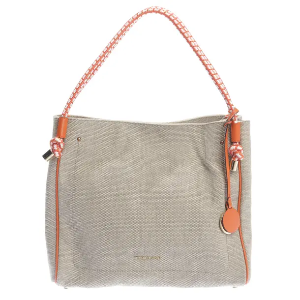 Handbag, in Beige, Cotton, Michael Kors