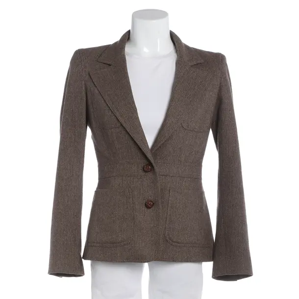 Blazer, in Hellbraun, Wolle, Bally