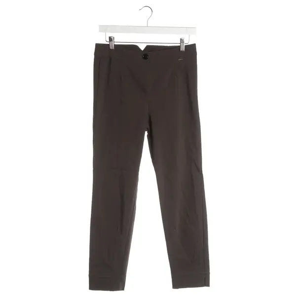 Hose, in Dunkelbraun, Baumwolle, Marc Cain