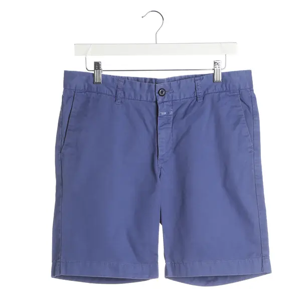Shorts, in Blue, Cotton, Closed