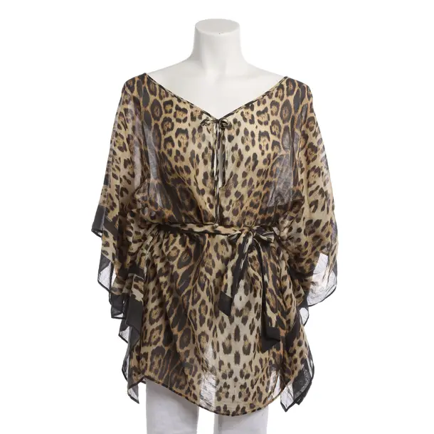 Camicetta, in Marrone scuro, Cotone, Roberto Cavalli