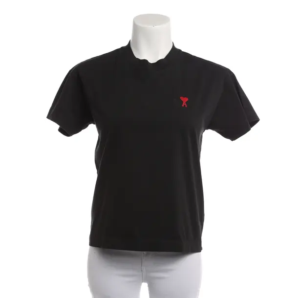 Shirt, in Black, Cotton, Ami Paris