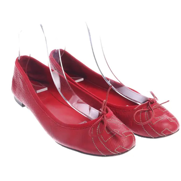 Ballerine, in Rosso, Gucci