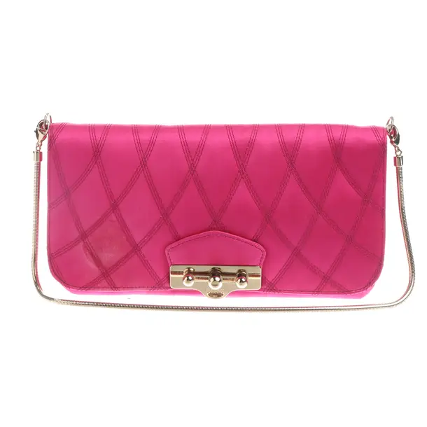 Abendtasche, in Rosa, Polyester, Bally