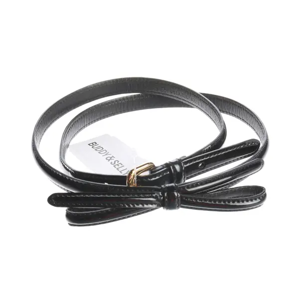 Belt, in Black, Leather, Prada
