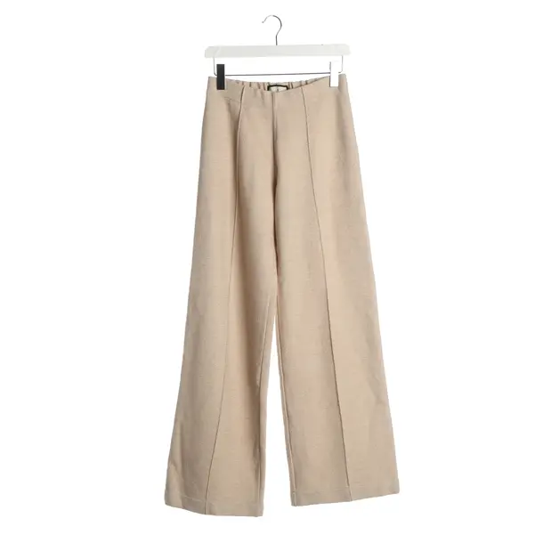 Pants, in Beige, Wool, Bruno Manetti