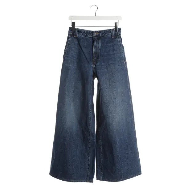 Flared Jeans, in Blue, Cotton, Khaite