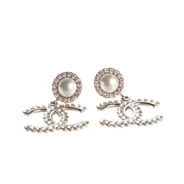 Earrings, in Gold, Metal (metallic, metallized), Chanel