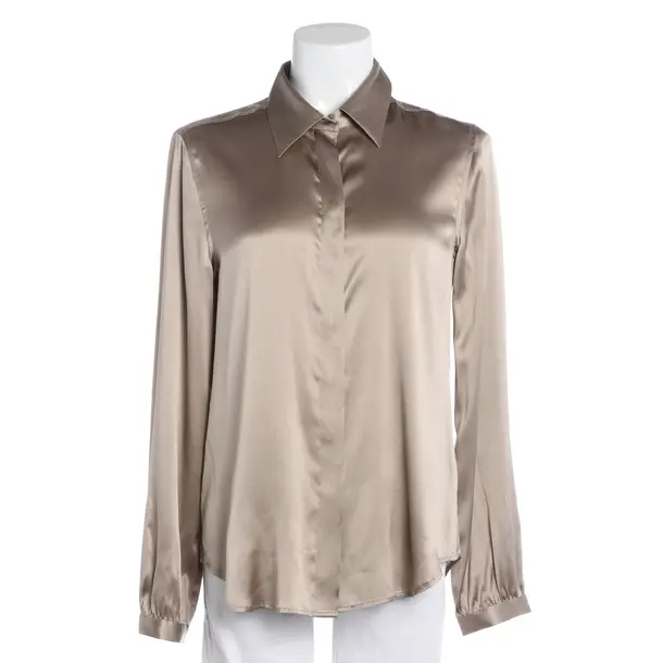 Bluse, in Camel, Seide, (The Mercer) NY