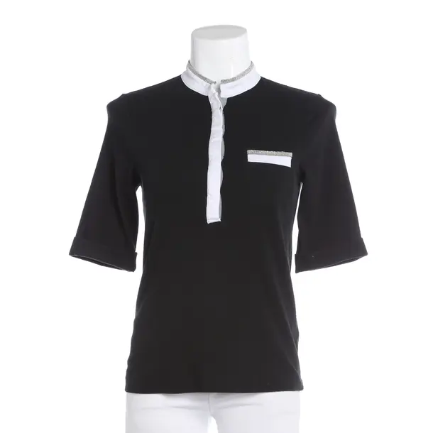 Poloshirt, in Schwarz, Baumwolle, (The Mercer) NY