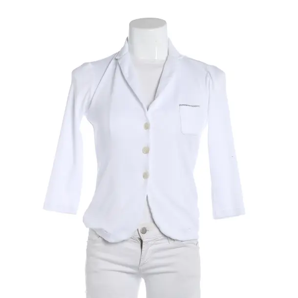 Blazer, in Bianco, Cotone, Fabiana Filippi