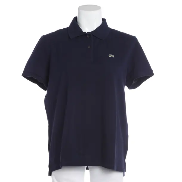 Poloshirt, in Blau, Baumwolle, Lacoste