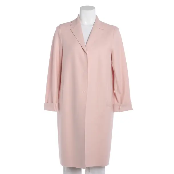 Übergangsmantel, in Hellrosa, Wolle, Harris Wharf London