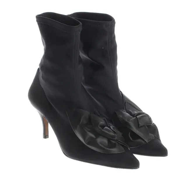 Stiefeletten, in Schwarz, Ras