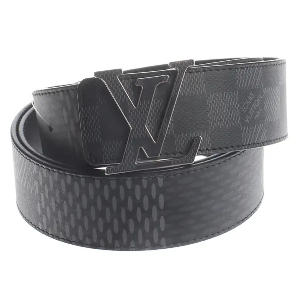 Gürtel, in Schwarz, Leder, Louis Vuitton