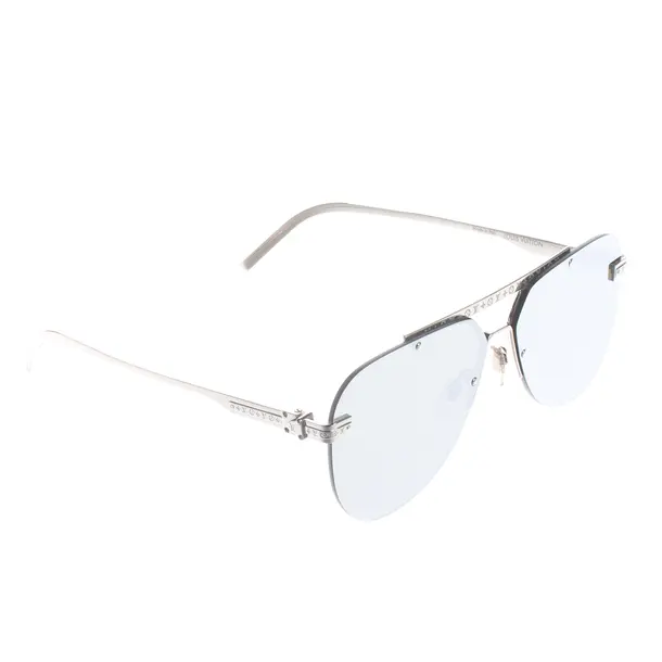 Sunglasses, in Silver, Metal, Louis Vuitton