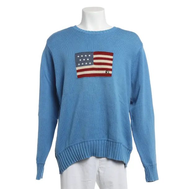 Maglione, in Azzurro, Cotone, Polo Ralph Lauren