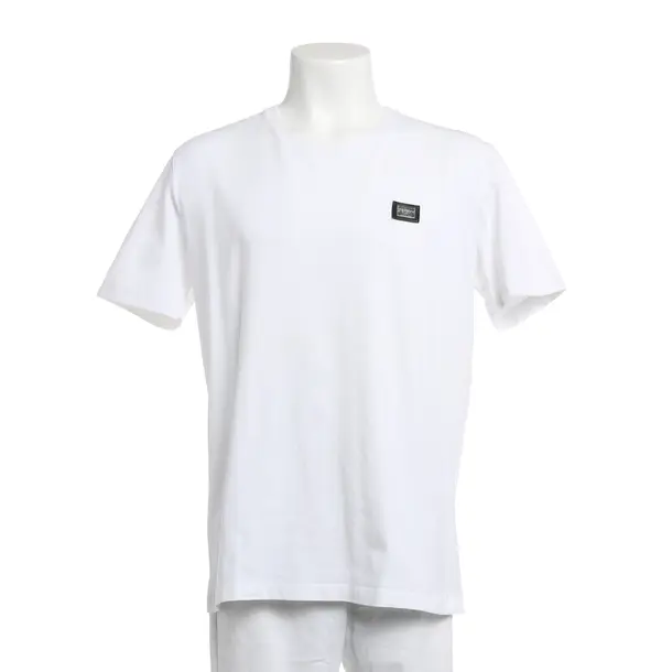 T-Shirt, in Weiß, Baumwolle, Love Moschino