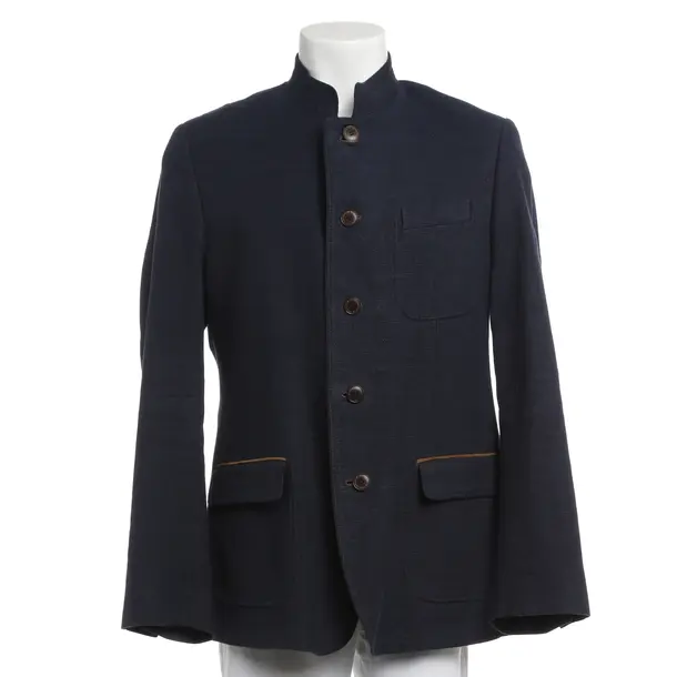 Blazer, in Navy, Cotton, Habsburg
