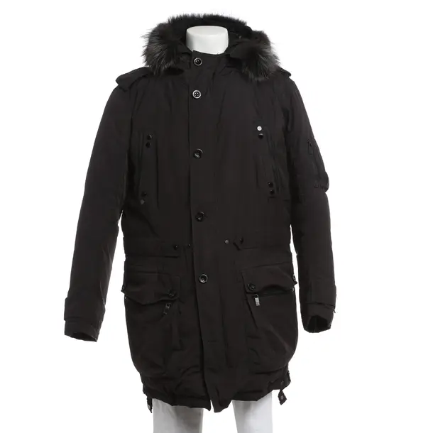 Winter Jacket, in Black, Polyester, Hugo Boss Orange