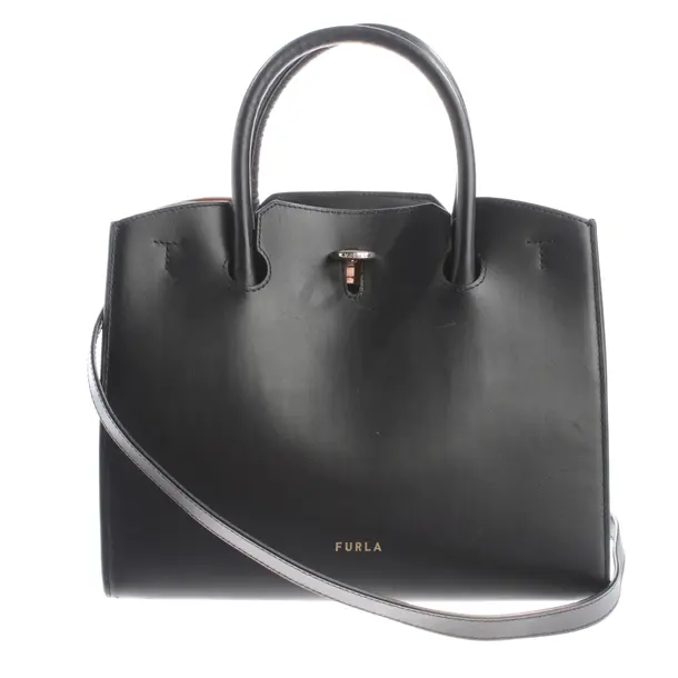 Handbag, in Black, Leather, Furla
